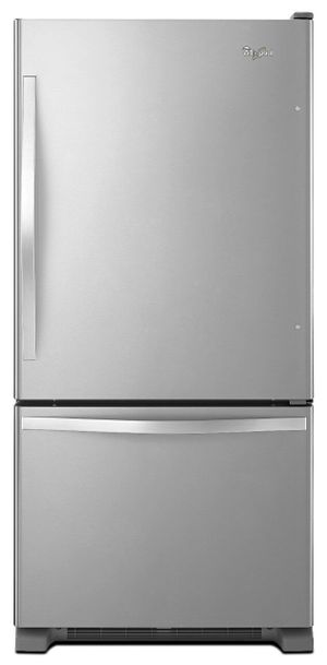 single door refrigerator with bottom freezer