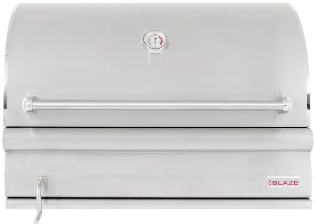 Stainless steel Blaze charcoal grill