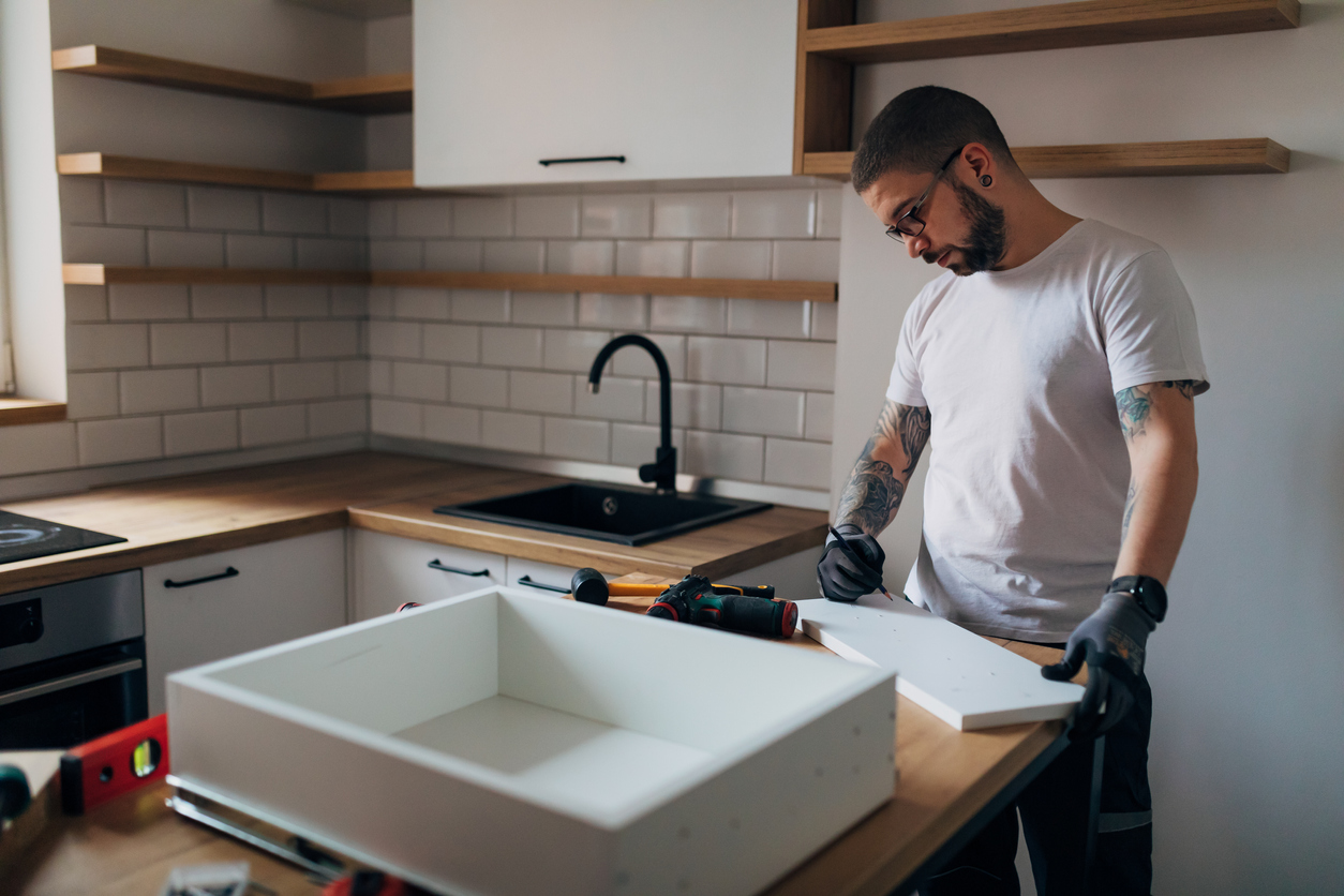 Installing countertops