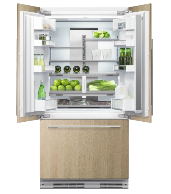 Built In Refrigerator Model with Open Doors