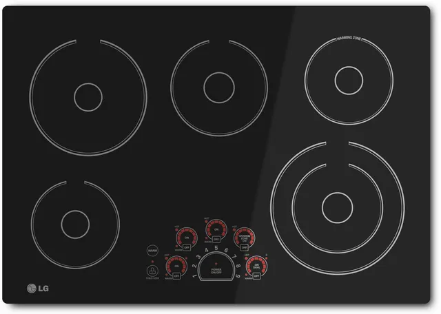 LG electric cooktop
