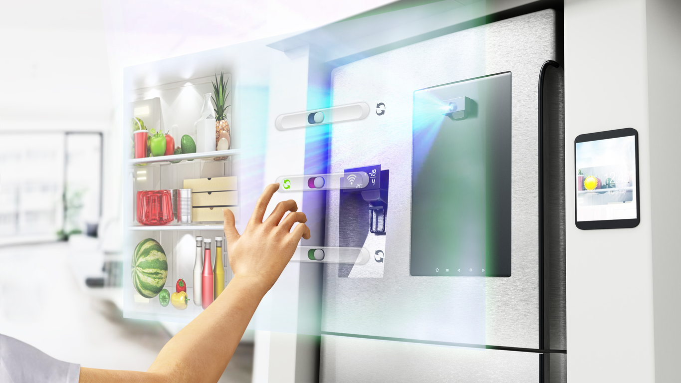 touchscreen refrigerator