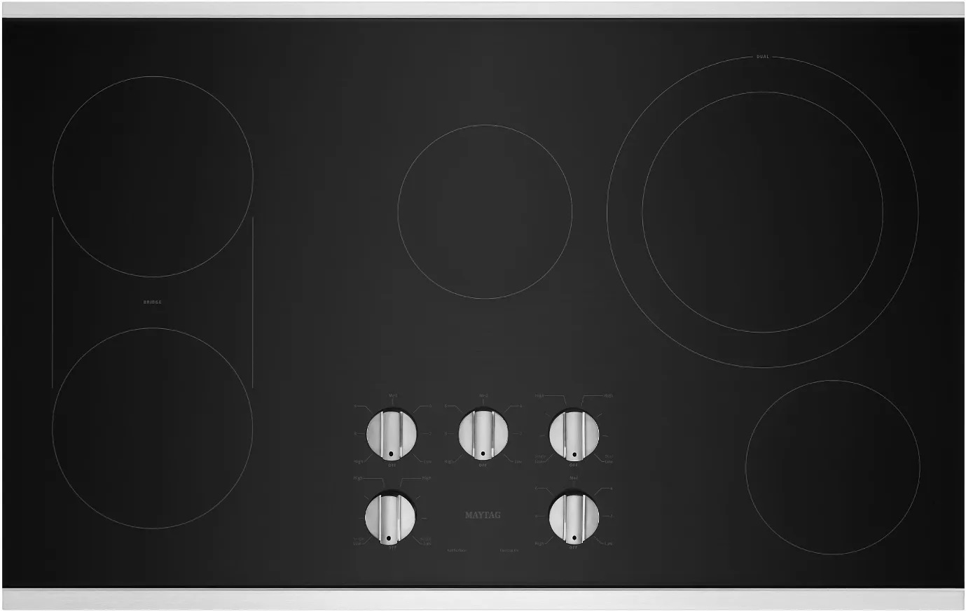 electric cooktop with griddle