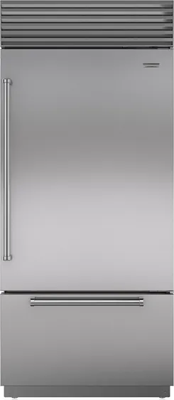stainless steel sub-zero fridge