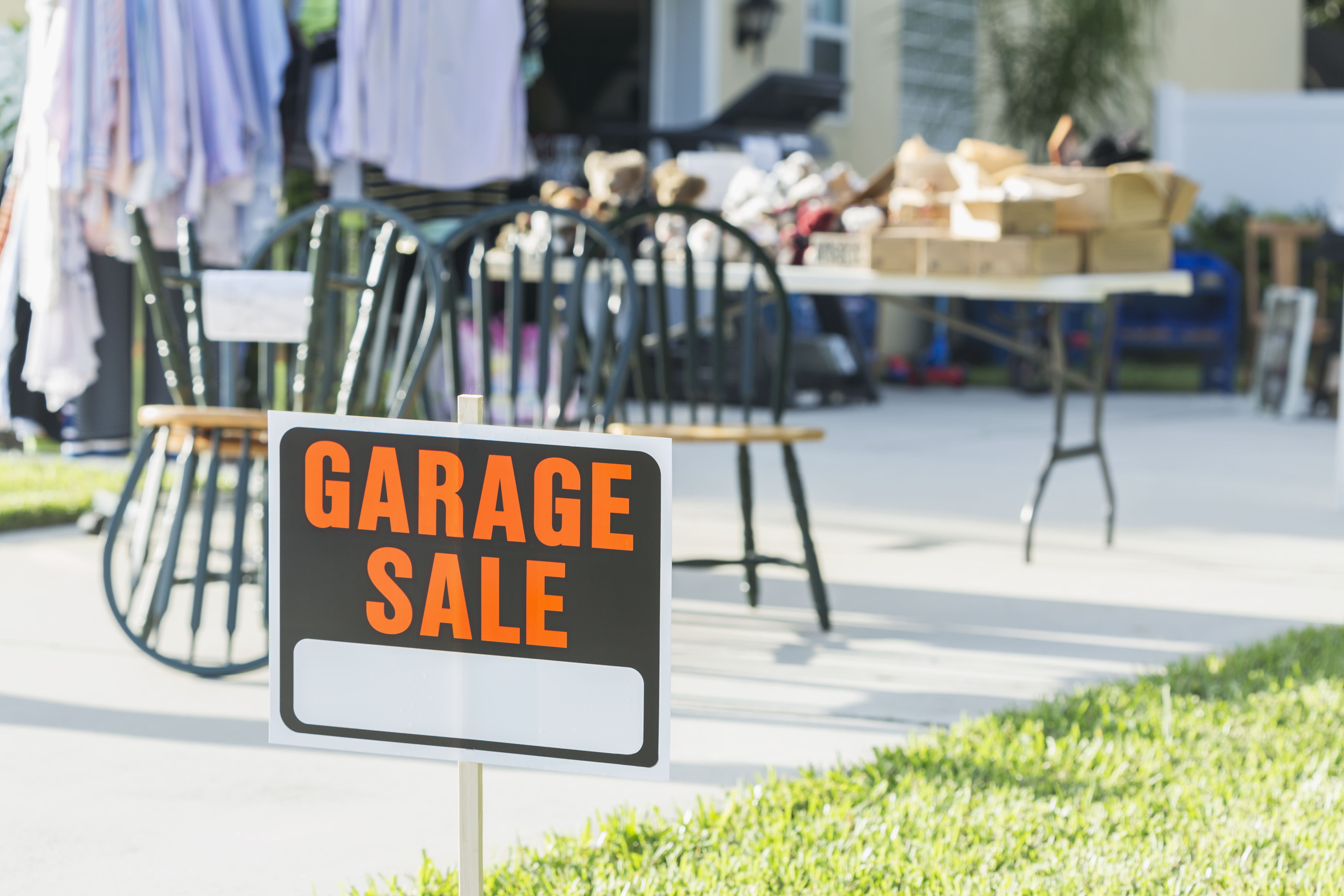 garage sale for used appliances 