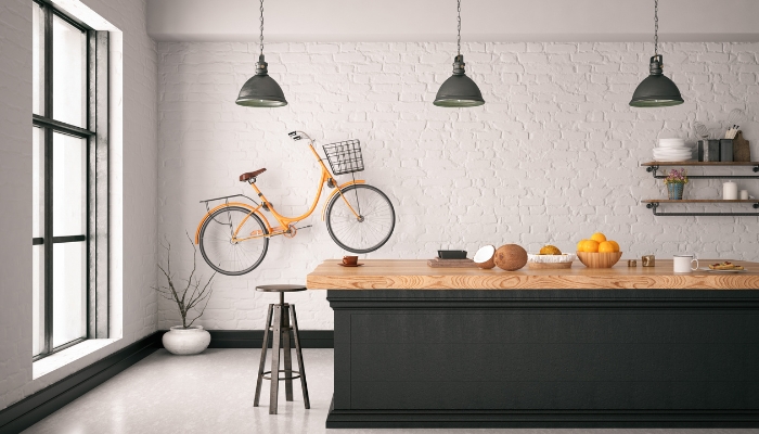 Kitchen island with tons of countertop space