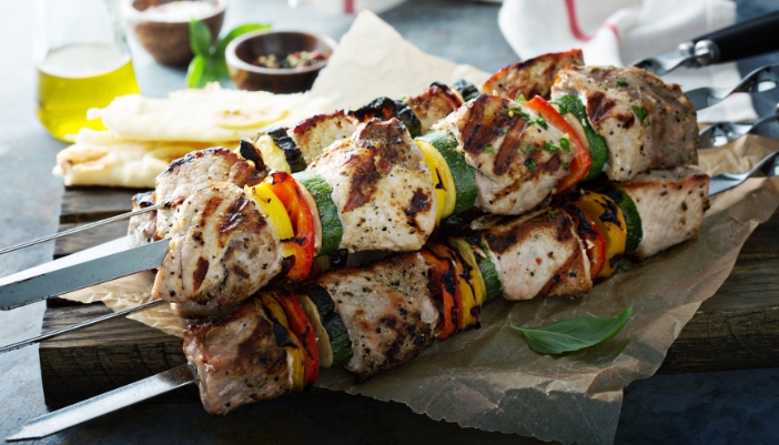 Chipotle pork kabobs