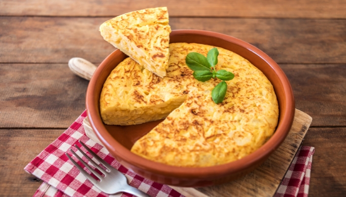 Spanish potato omelet