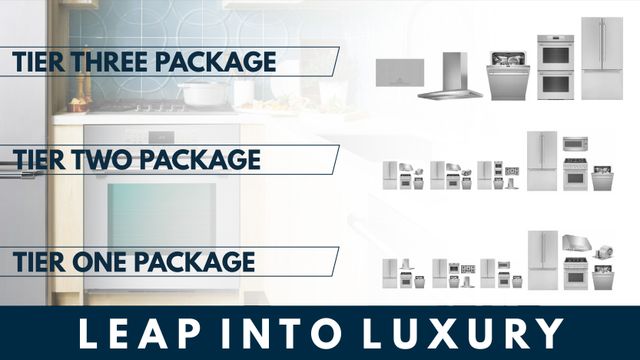 leap into luxury appliance packages
