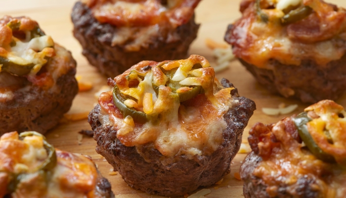 Cheeseburger cups