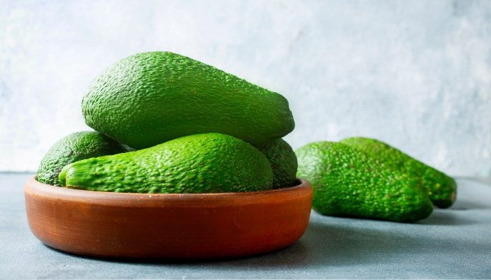 Avocados in a bowl