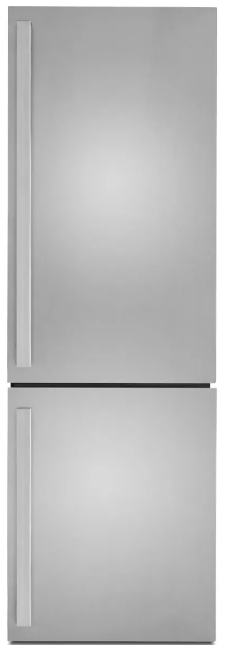 front view of the JennAir® 8.8 Cu. Ft. Panel Ready Built In Bottom Freezer Refrigerator