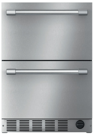 front view of the Thermador® Freedom® 4.3 Cu. Ft. Stainless Steel Refrigerator Drawers