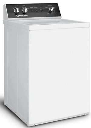 front view of the Speed Queen® TR3 3.2 Cu. Ft. White Top Load Washer