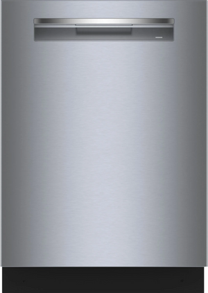 front view of the Bosch® 800 Series 24" Stainless Steel Top Control Built In Dishwasher