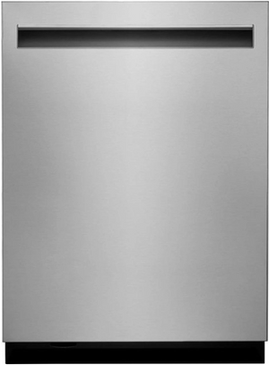front view of the JennAir® Lustre 24" Stainless Steel Built In Dishwasher