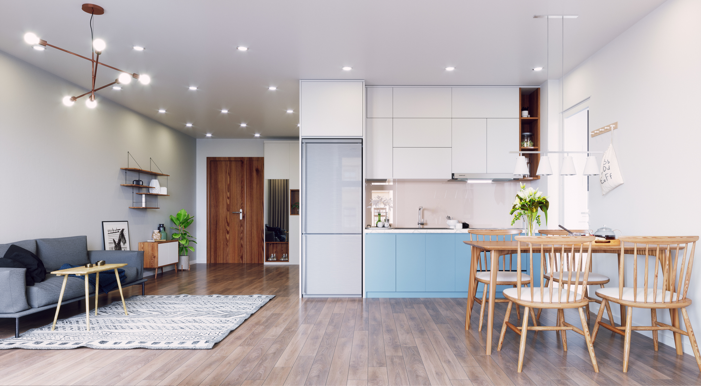 modern living room interior