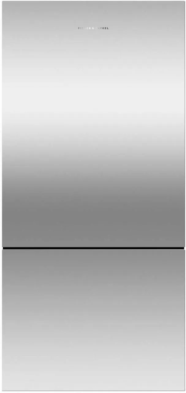 handle less stainless steel bottom freezer fridge
