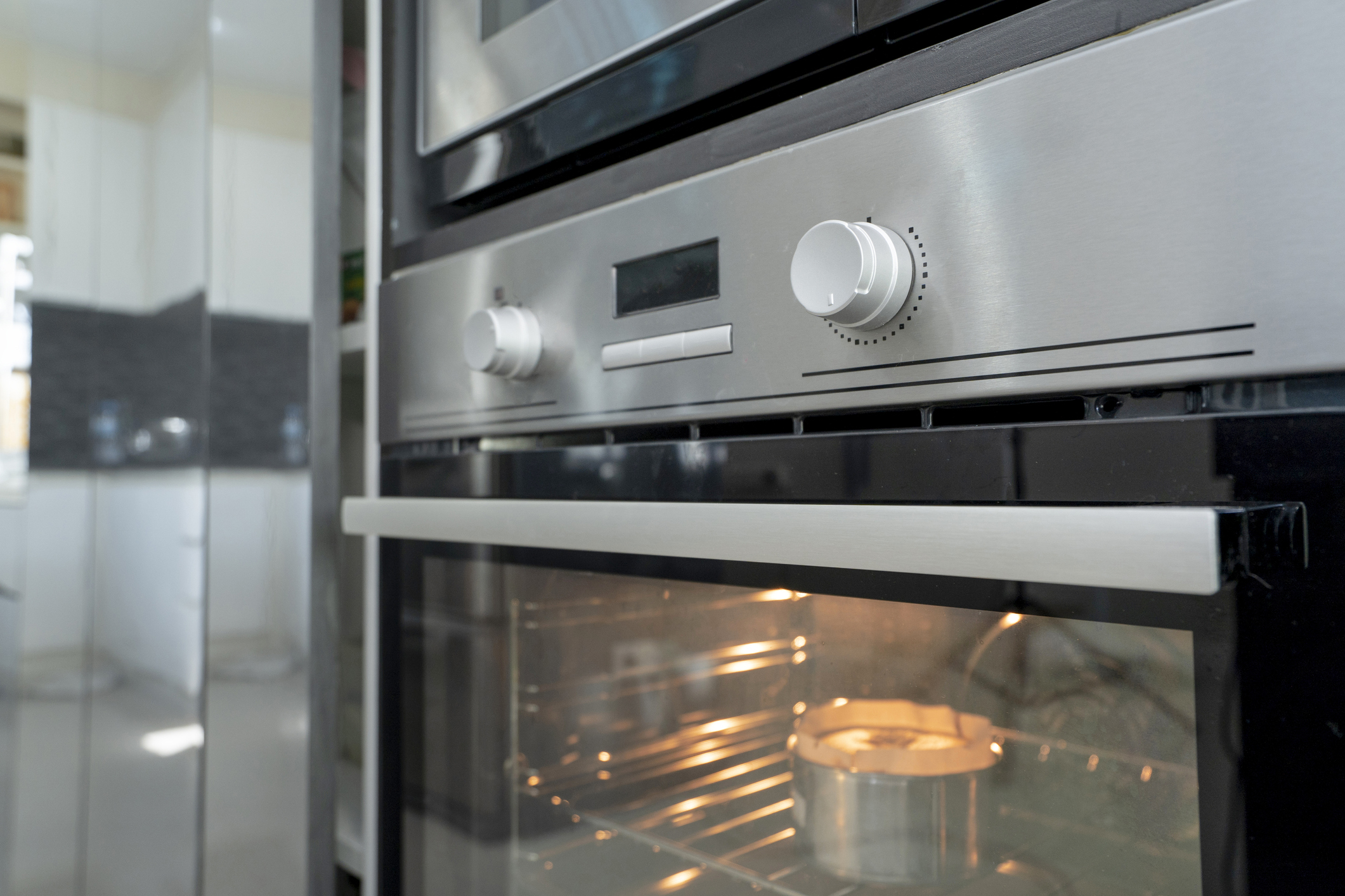 cleaning stainless steel wall oven