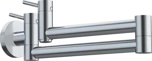 satin nickel wall mount pot filler