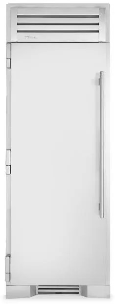 stainless steel column fridge with top grill