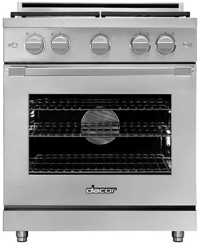stainless steel Dacor gas range