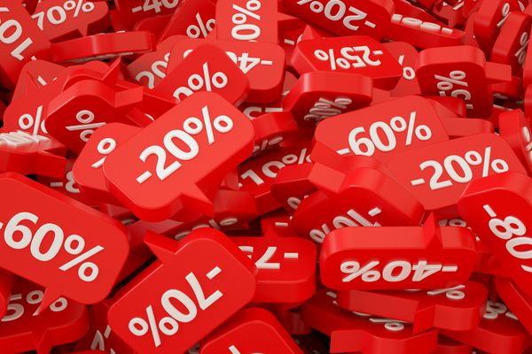 Percent Saving Tags