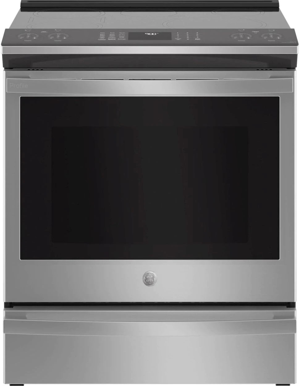 stainless steel range