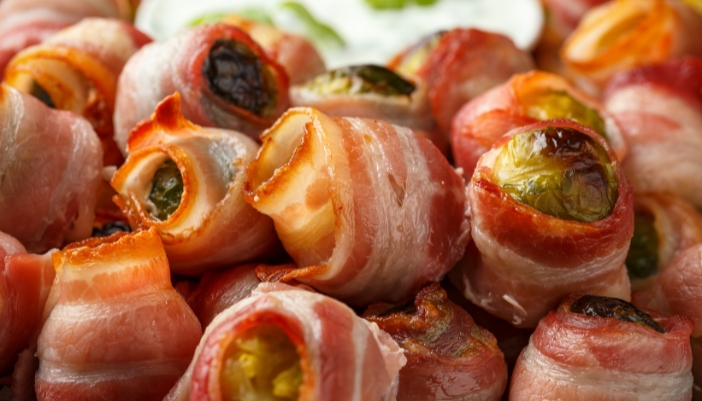 bacon wrapped brussels sprouts