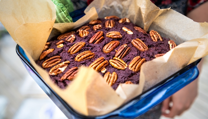sweet potato brownies