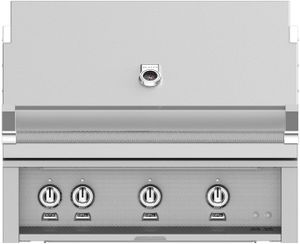 front view of the Hestan® Professional 36" Natural Gas Stainless Steel Built In Grill