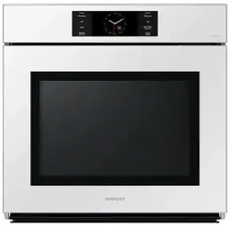 Front view of the Samsung Bespoke NV51CB700S12 wall oven 