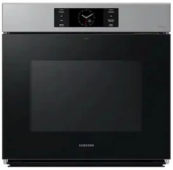Credit: Samsung Front view of the Samsung Bespoke NV51CG700SSR oven