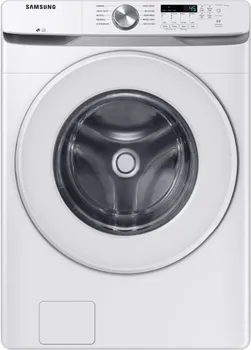 Front view of the Samsung WF45T6000AW washer