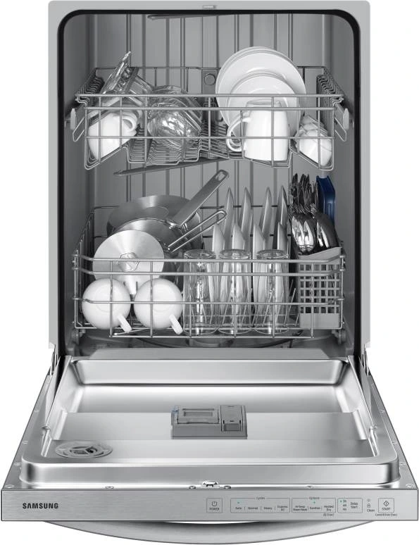 Samsung Built In Dishwasher with door open