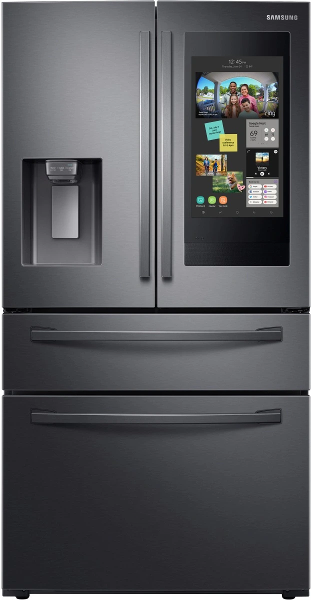 Samsung Fingerprint Resistant Black Refrigerator
