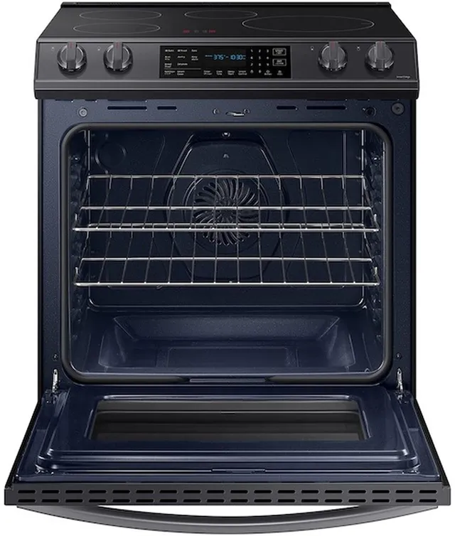 Samsung Fingerprint Resistant Black Slide In Induction Range