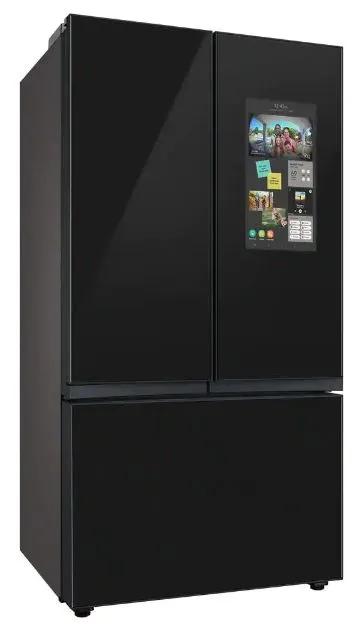 Samsung Bespoke Charcoal Glass Refrigerator