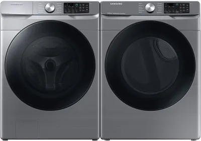 Samsung Platinum Front Load Laundry Pair