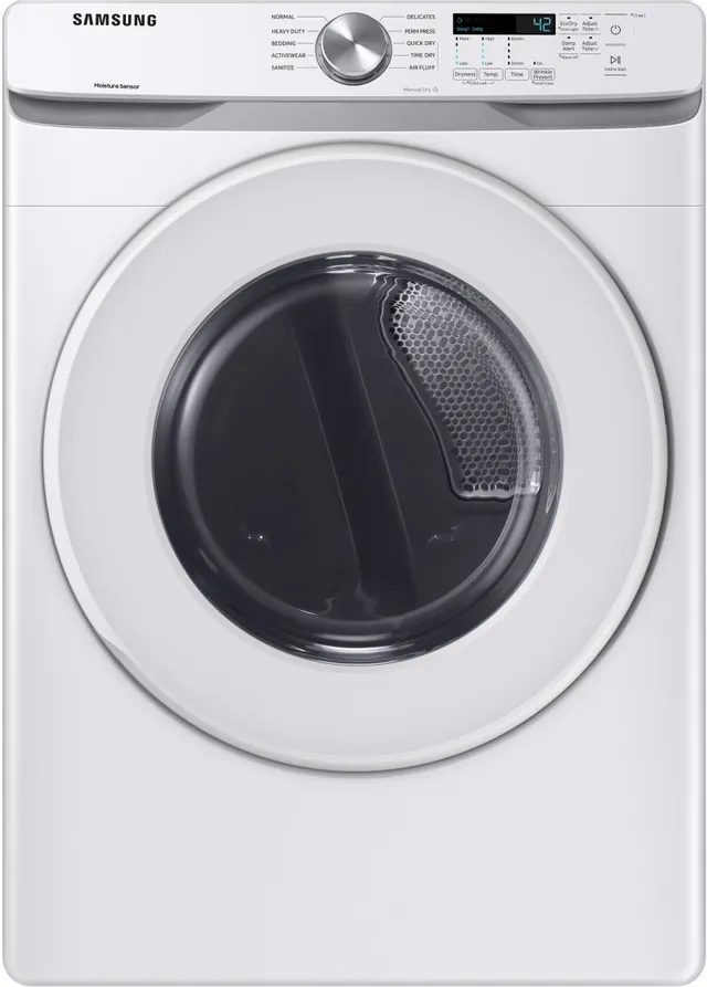 Samsung White Front Load Gas Dryer
