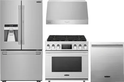 Front view of the Signature Kitchen Suite SIKISUKITSKSGR360S appliance package