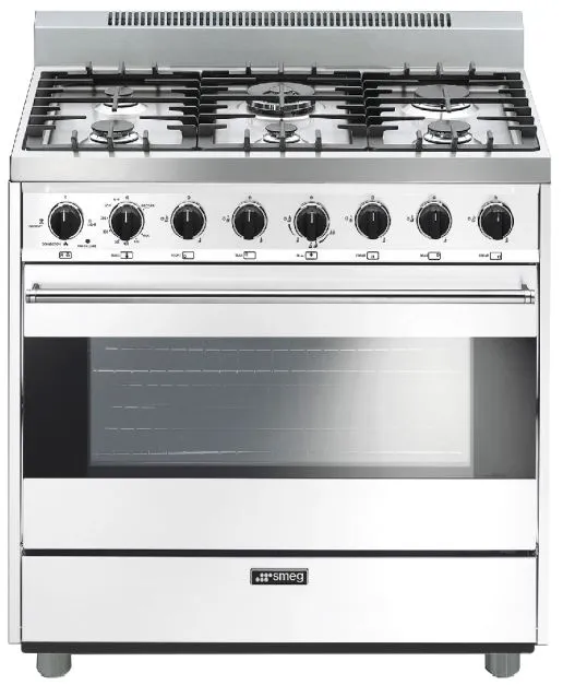 Smeg Professional Free Standing Gas Range