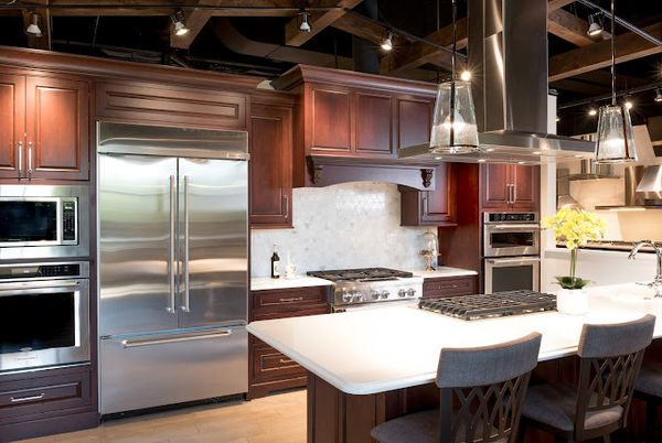 Kitchen appliances featured at the Specialty Appliance Louisville showroom 