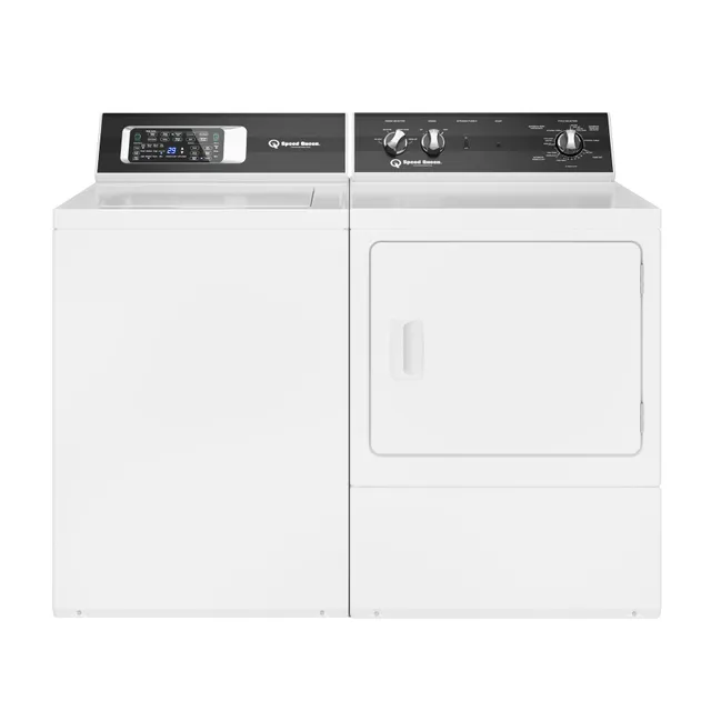 Speed Queen White Laundry Washer and Dryer