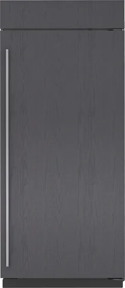 Front view of the Sub-Zero CL3650R/O/R column refrigerator