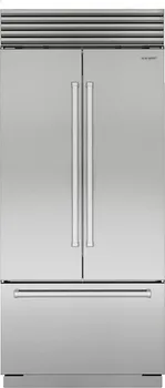 Front view of the Sub-Zero CL3650UFD_S_P refrigerator 