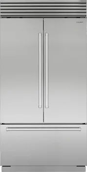 Front view of the Sub-Zero CL4250UFD_S_P refrigerator Source URL: 