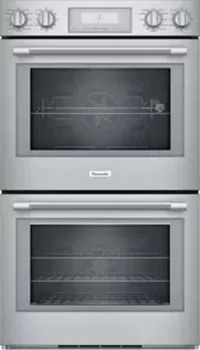 Front view of the Thermador Professional 30” double oven 