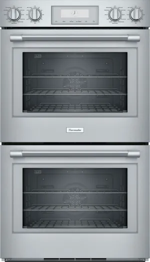Front view of the Thermador Professional PO302W double oven 