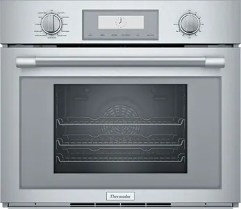 Front view of the Thermador Professional PODS301B oven